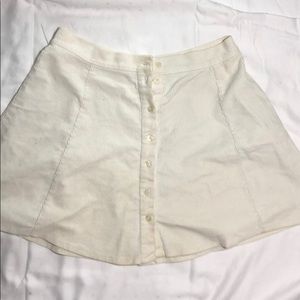 Brandy Melville Corduroy Skirt (One Size)